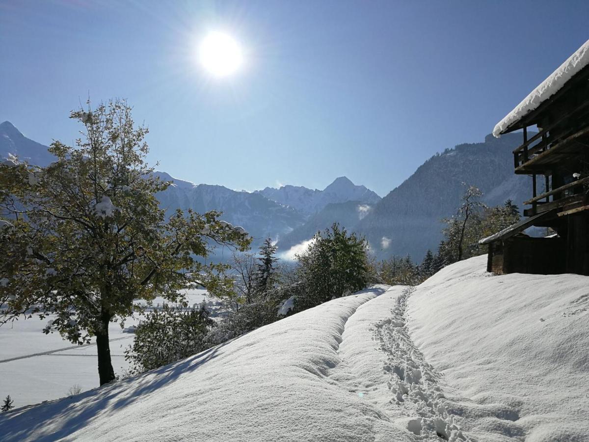Holiday flat Daniela, Hippach im Zillertal Exterior foto